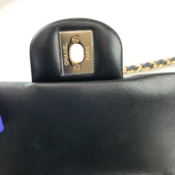 【134MK】Chanel Mini Lambskin Resin Square Monacoco Flap Sku# 85463 (Gently Used) - Picture 5 of 8